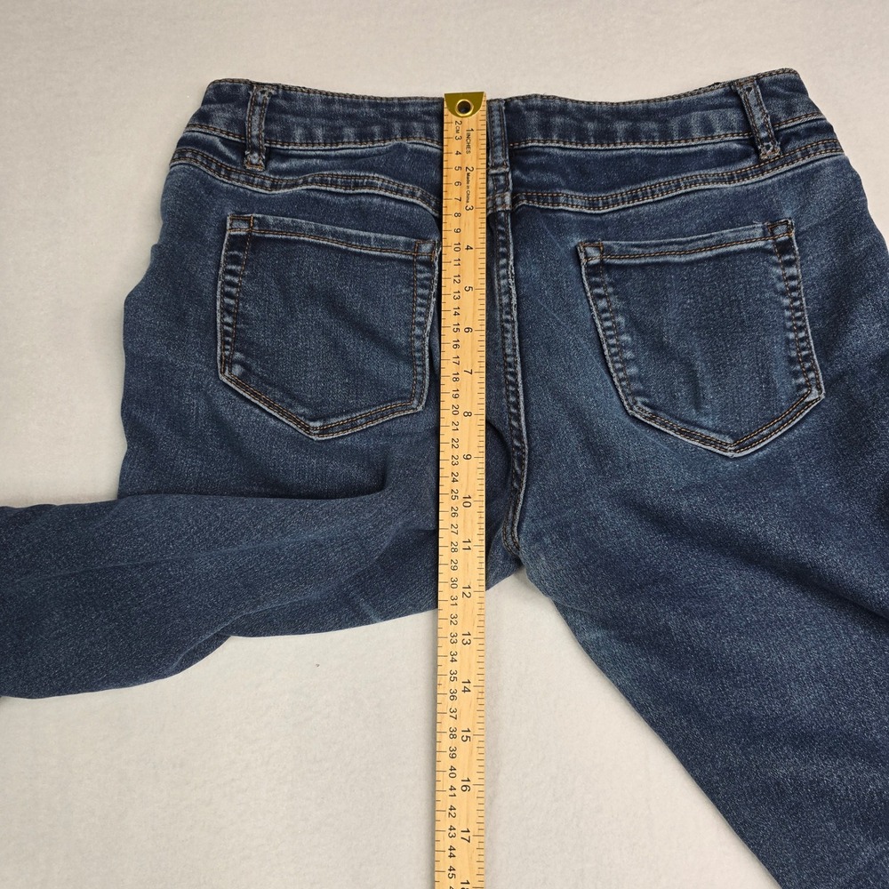 D Jeans New York Womens Blue Denim Skinny Leg Jeans Size 8 - Picture 5 of 9